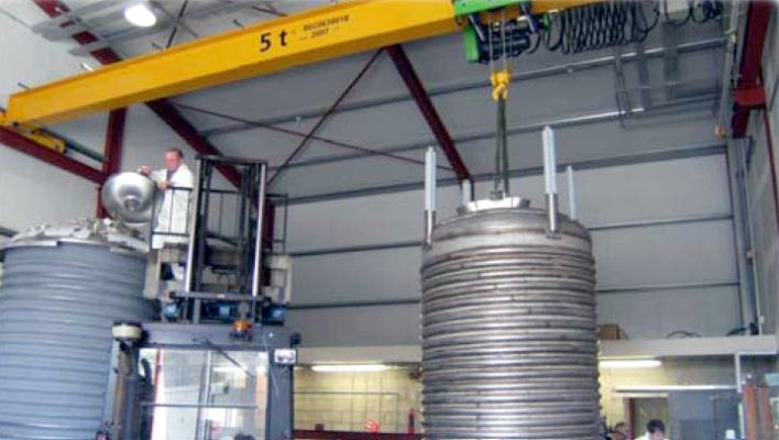 Completed pharmaceutical vessel after processing