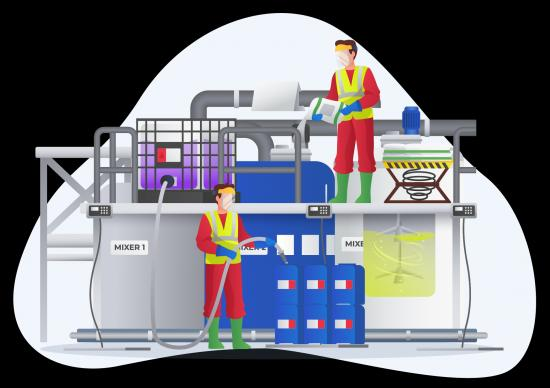 Process chemistry plant